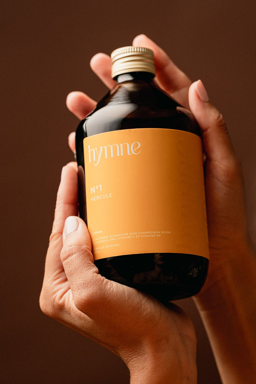 Hercule 3 mois (3 flacons) Hymne Switzerland - Compléments alimentaires à base de champignons fonctionnels